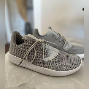 Grey, mesh Jordan’s in a Youth size 6 (fits a woman’s size 7/7.5) Small scuff